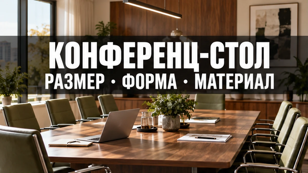 Конференц-стол с ноутбуком и документами в светлой переговорной